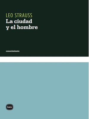cover image of La ciudad y el hombre